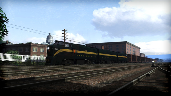 Скриншот из Train Simulator: PRR RF-16 'Sharknose' Loco Add-On