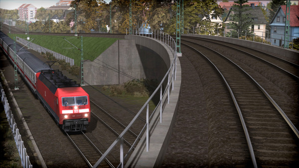 Скриншот из Train Simulator: DB BR 120 Loco Add-On