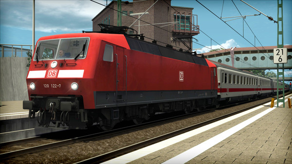 Скриншот из Train Simulator: DB BR 120 Loco Add-On