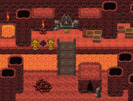 Скриншот из RPG Maker VX Ace - Dungeons and Volcanoes Tile Pack