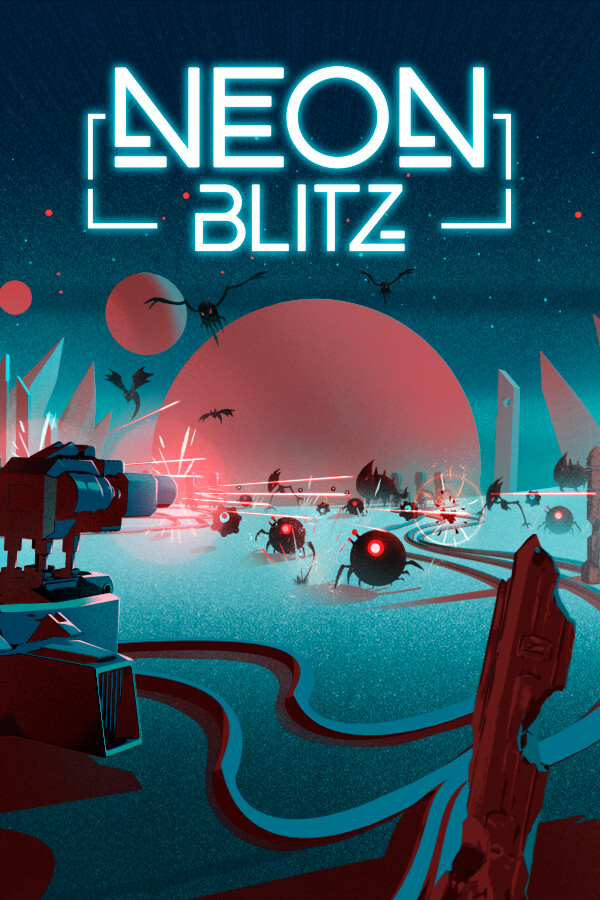 Steam portrait for Neon Blitz.