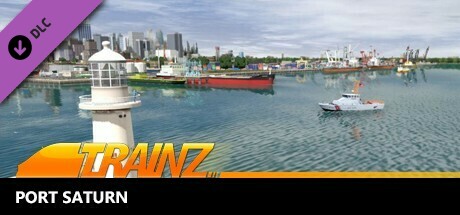 Trainz 2019 DLC - Port Saturn cover art