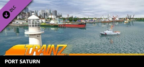 Trainz 2022 DLC - Port Saturn cover art