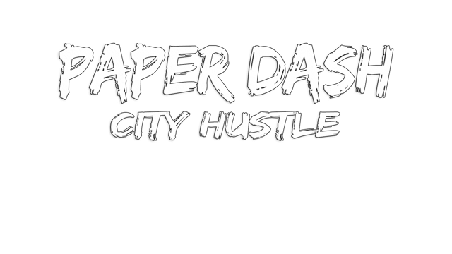 Paper Dash - City Hustle Logo