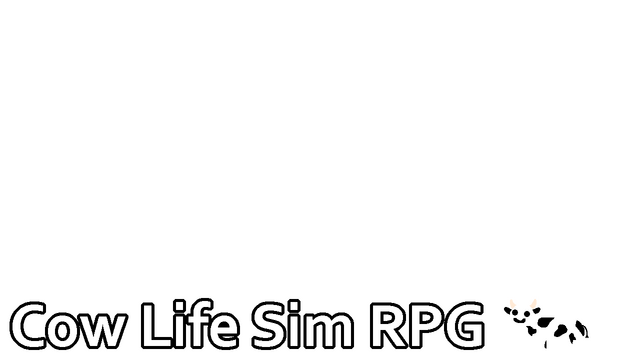 Cow Life Sim RPG Logo