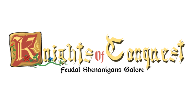 Knights of Conquest: Feudal Shenanigans Galore Logo