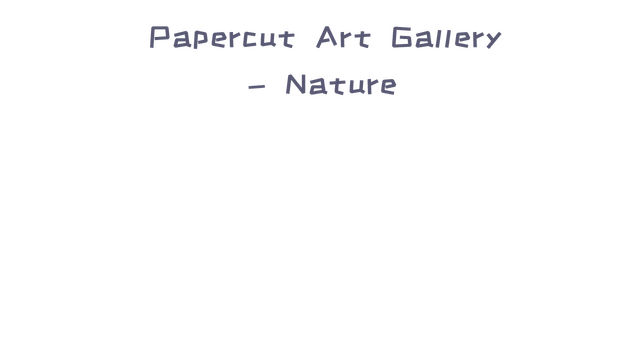 Papercut Art Gallery-Nature Logo