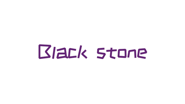 Black stone Logo