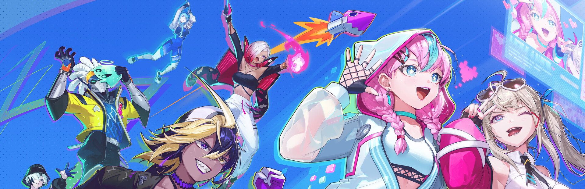 Neon Runners: Craft & Dash