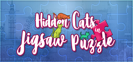 Hidden Cats in Jigsaw Puzzle cover art