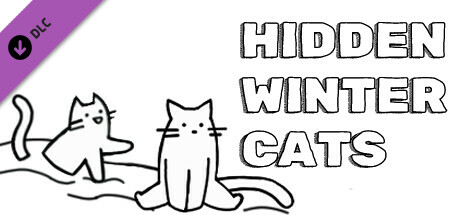 Hidden Winter Cats - Artbook cover art