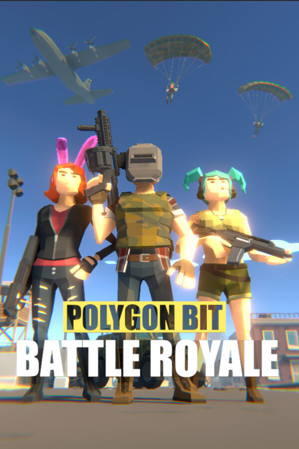 Steam portrait for Polygon Bit Battle Royale.