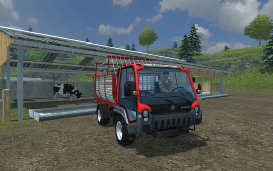 Скриншот из Farming Simulator 2013 Lindner Unitrac