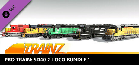 Trainz 2022 DLC - Pro Train: SD40-2 Loco Bundle 1 cover art