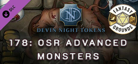 Fantasy Grounds - Devin Night Pack 178: OSR Advanced Monsters cover art