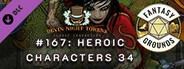 Fantasy Grounds - Devin Night Pack 167: Heroic Characters 34