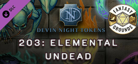 Fantasy Grounds - Devin Night Pack 203: Elemental Undead cover art