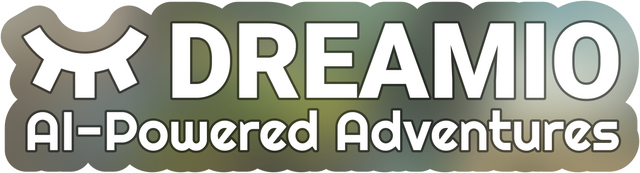 DREAMIO: AI-Powered Adventures Logo