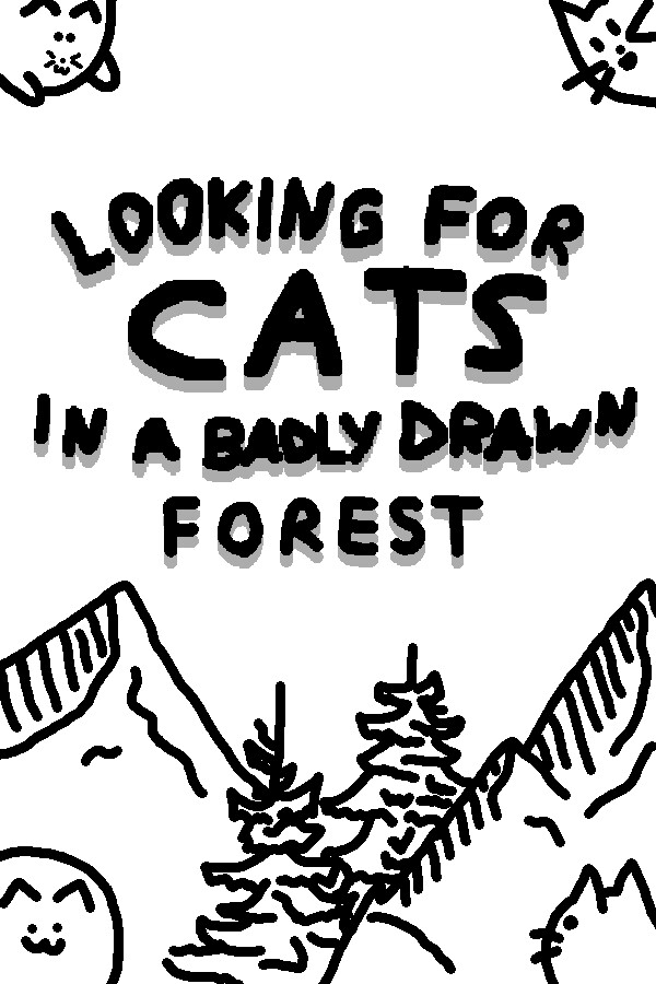 Steam portrait for Looking For Cats In a Badly Drawn Forest.