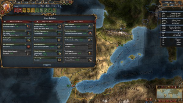 Скриншот из Europa Universalis IV: Wealth of Nations