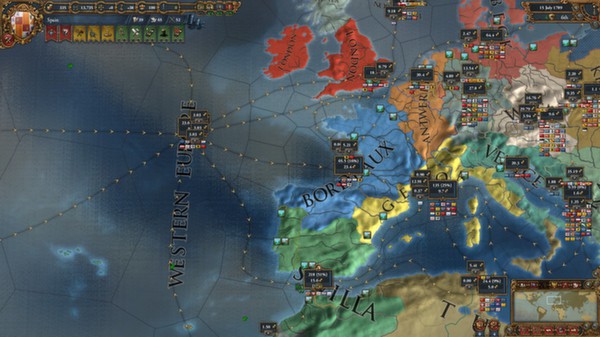 Скриншот из Europa Universalis IV: Wealth of Nations