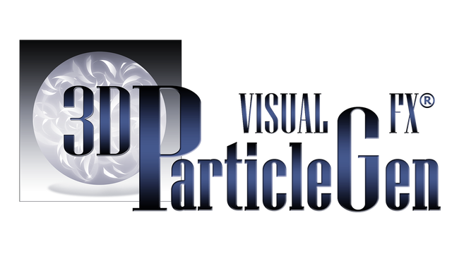 3D ParticleGen Visual FX Logo