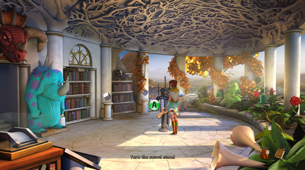 Скриншот из The Book of Unwritten Tales 2