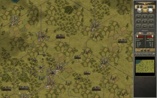Скриншот из Panzer Corps Grand Campaign '40