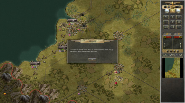 Скриншот из Panzer Corps Grand Campaign '42-'43 West