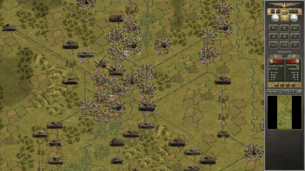 Скриншот из Panzer Corps Grand Campaign '44 West