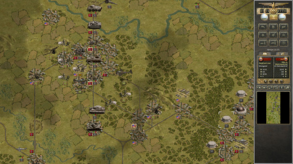 Скриншот из Panzer Corps Grand Campaign '44 West