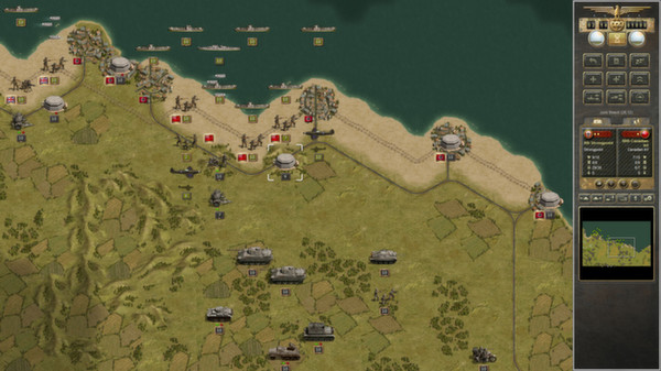 Скриншот из Panzer Corps Grand Campaign '44 West