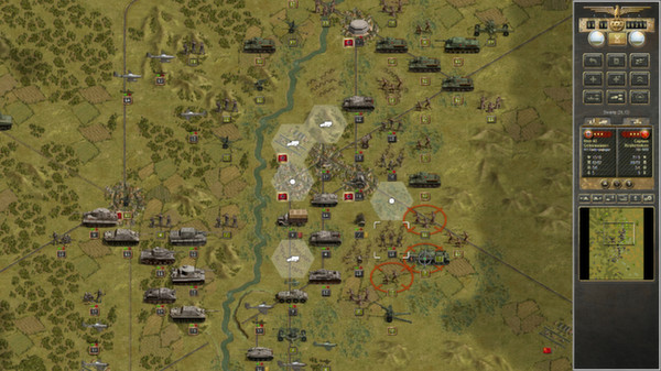 Скриншот из Panzer Corps Grand Campaign '45 East