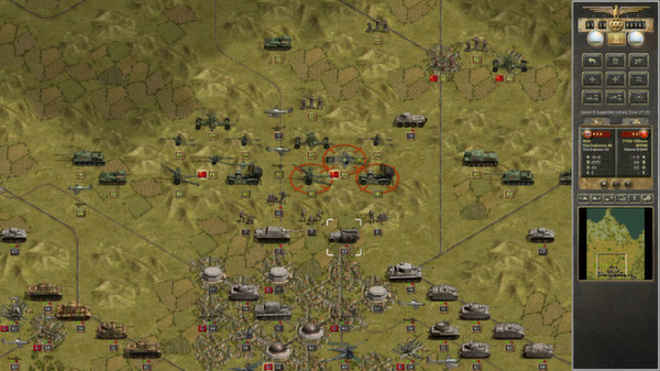 Скриншот из Panzer Corps Grand Campaign '45 East