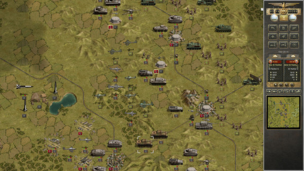 Скриншот из Panzer Corps Grand Campaign '45 West