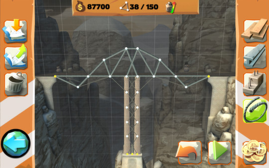 Скриншот из Bridge Constructor Playground