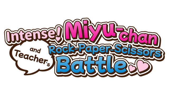 Intense! Miyu-chan and Teacher's Rock-Paper-Scissors battle! Logo