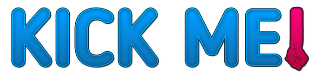 KICK ME! Logo