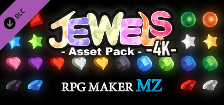 RPG Maker MZ - Jewels Asset Pack 4K cover art