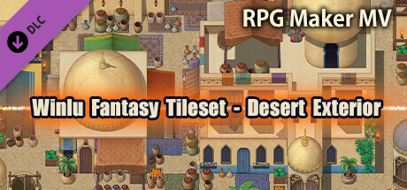 RPG Maker MV - Winlu Fantasy Tileset - Desert Exterior cover art