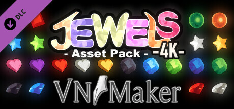 Visual Novel Maker - Jewels Asset Pack 4K cover art