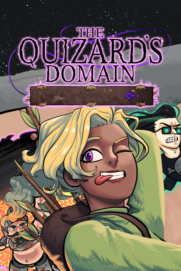 Steam portrait for The Quizard's Domain.