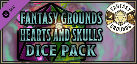 Fantasy Grounds - Hearts and Skulls Dice Pack cover art