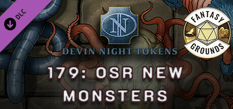 Fantasy Grounds - Devin Night Pack 179: OSR New Monsters cover art