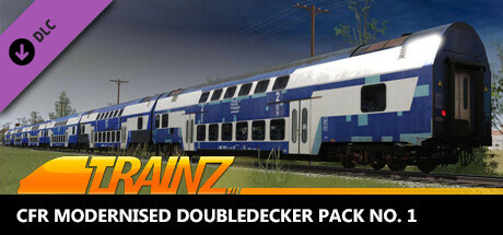 Trainz 2019 DLC - CFR Modernised Doubledecker Pack No. 1 cover art