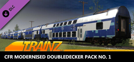 Trainz 2022 DLC - CFR Modernised Doubledecker Pack No. 1 cover art