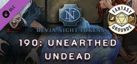 Fantasy Grounds - Devin Night Pack 190: Unearthed Undead cover art