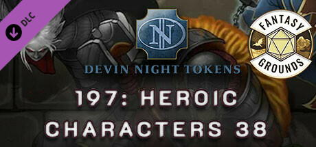 Fantasy Grounds - Devin Night Pack 197: Heroic Characters 38 cover art