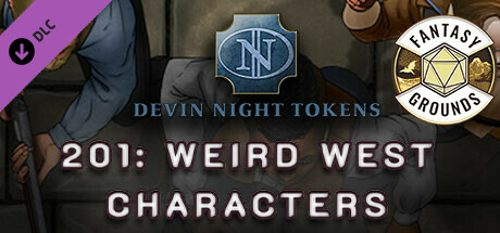 Fantasy Grounds - Devin Night Pack 201: Weird West Characters cover art