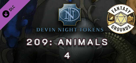 Fantasy Grounds - Devin Night Pack 209: Animals 4 cover art